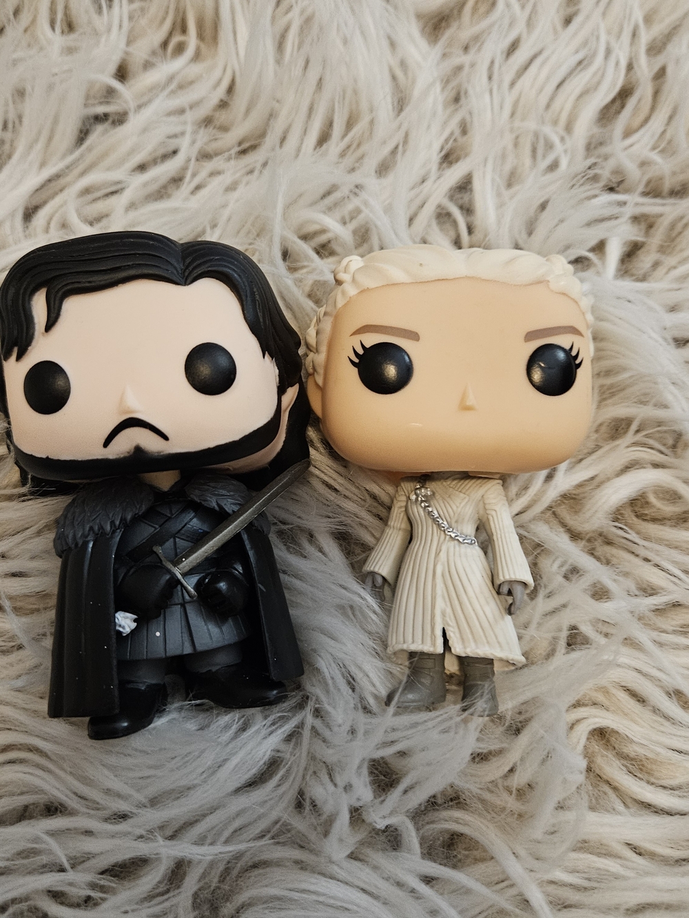 Funko Pop! Black and Cream Vinyl Figures Duo- Game of Thrones